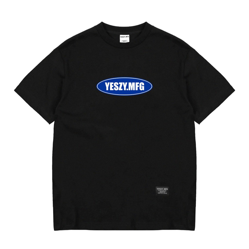 YESZY.MFG Tshirt Black Eclipse Blue