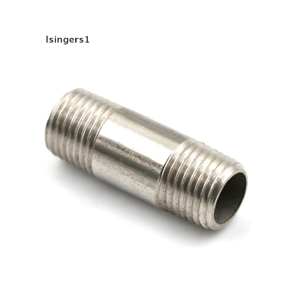 (lsingers1) Fitting Pipa Male 1 / 4 &quot;1 / 4&quot; Bahan Stainless Steel SS304 NPT