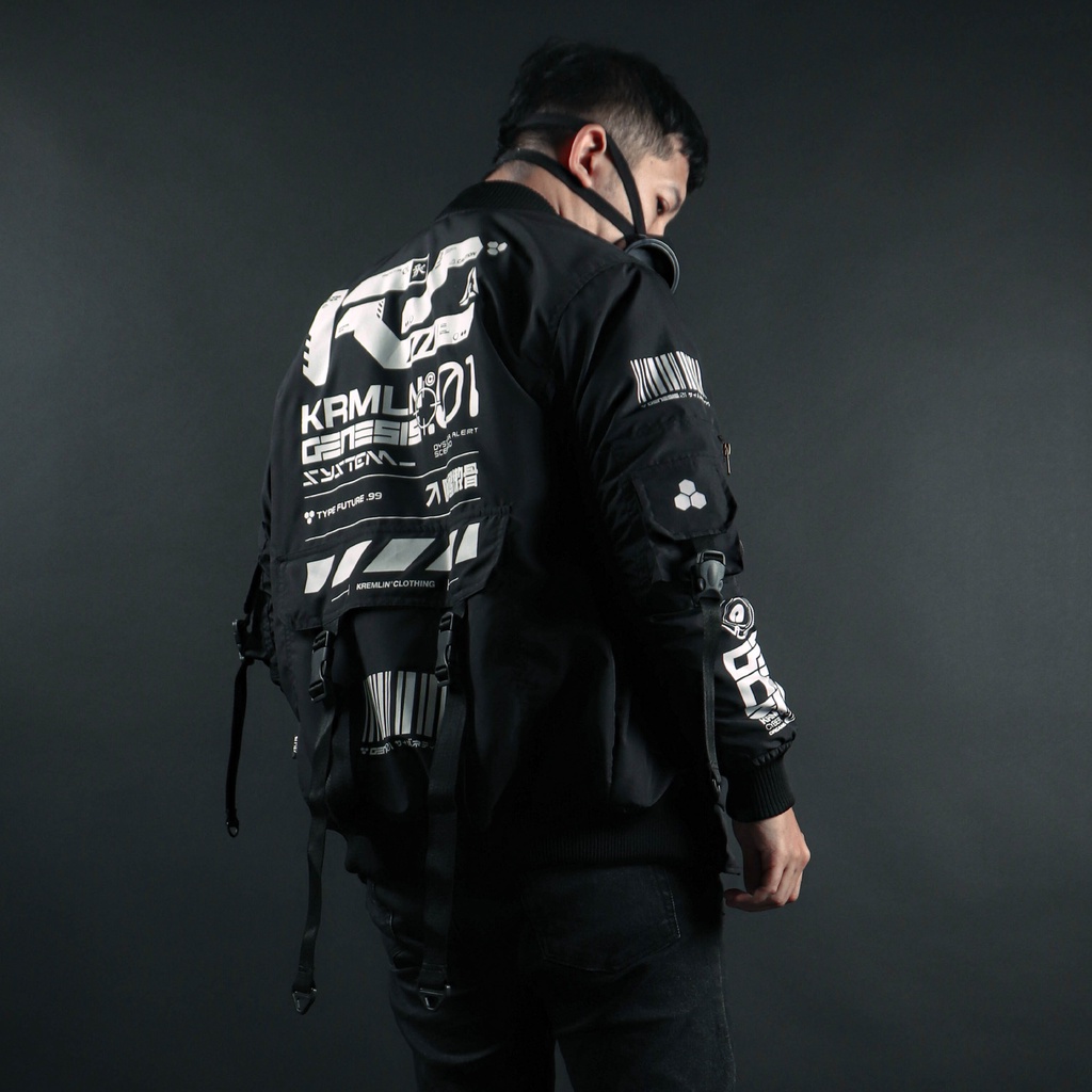 NEW KREMLIN Bomber jacket - Genesis Black