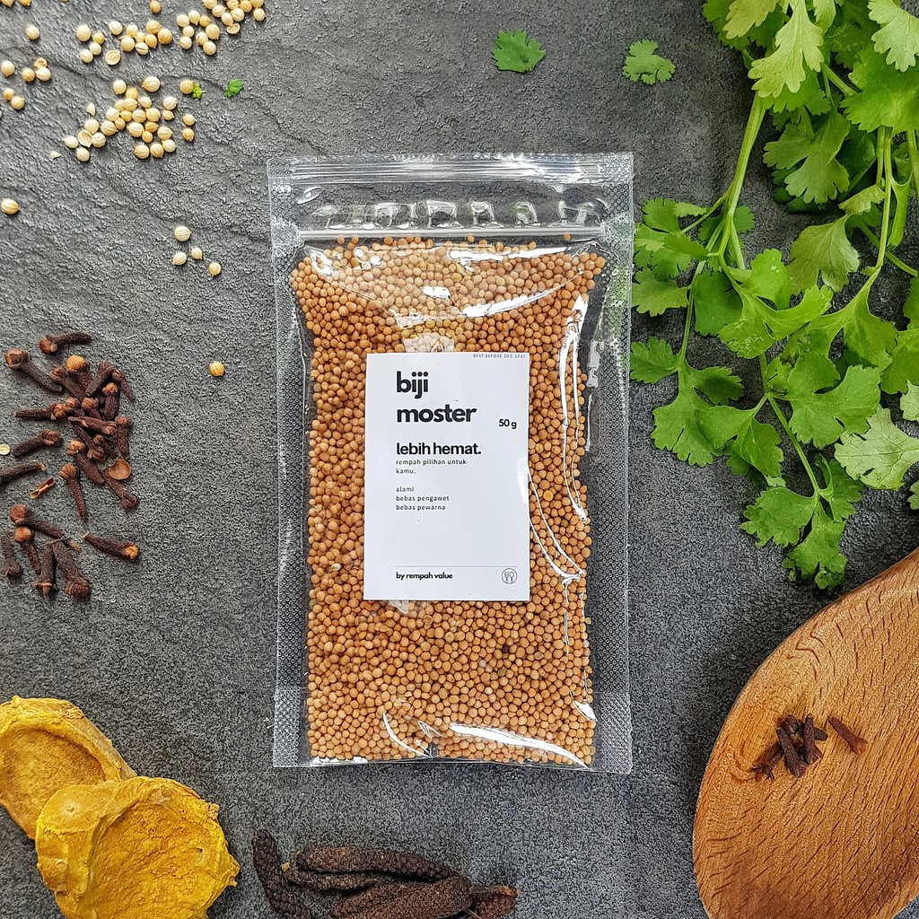 

HEMAT! Biji Moster / Mustard Seeds - Rempah Value