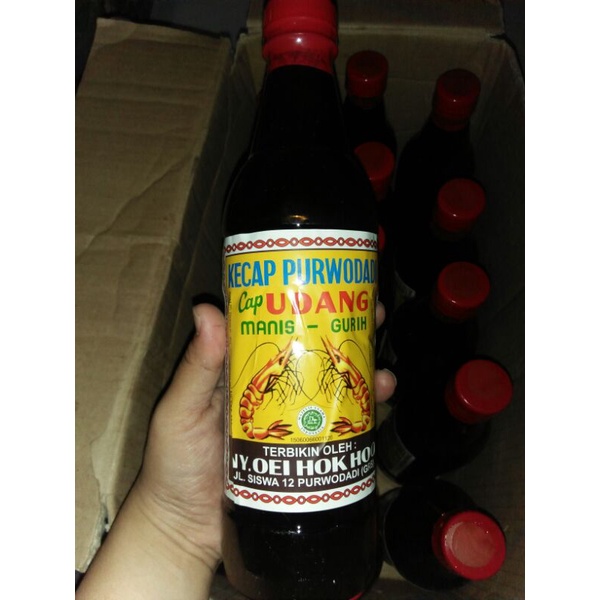 

KECAP UDANG BOTOL 600 ML ASLI PURWODADI GROBOGAN MANIS DAN GURIH,, Termurah