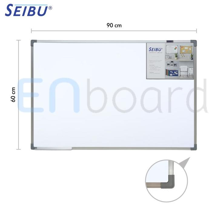 

Papan Tulis Whiteboard Gantung Magnet Single Face Seibu 60 x 90 cm