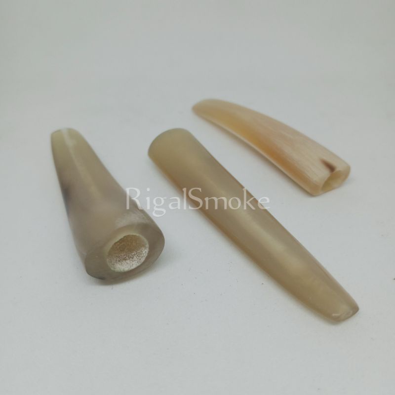 Pipa Rokok Tanduk / Pipa Roko Tanduk / Cangklong Rokok Tanduk