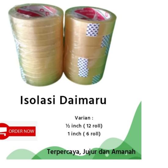 

♙ Isolasi Daimaru 1inc dan 1/2inc - setengah inc ♝