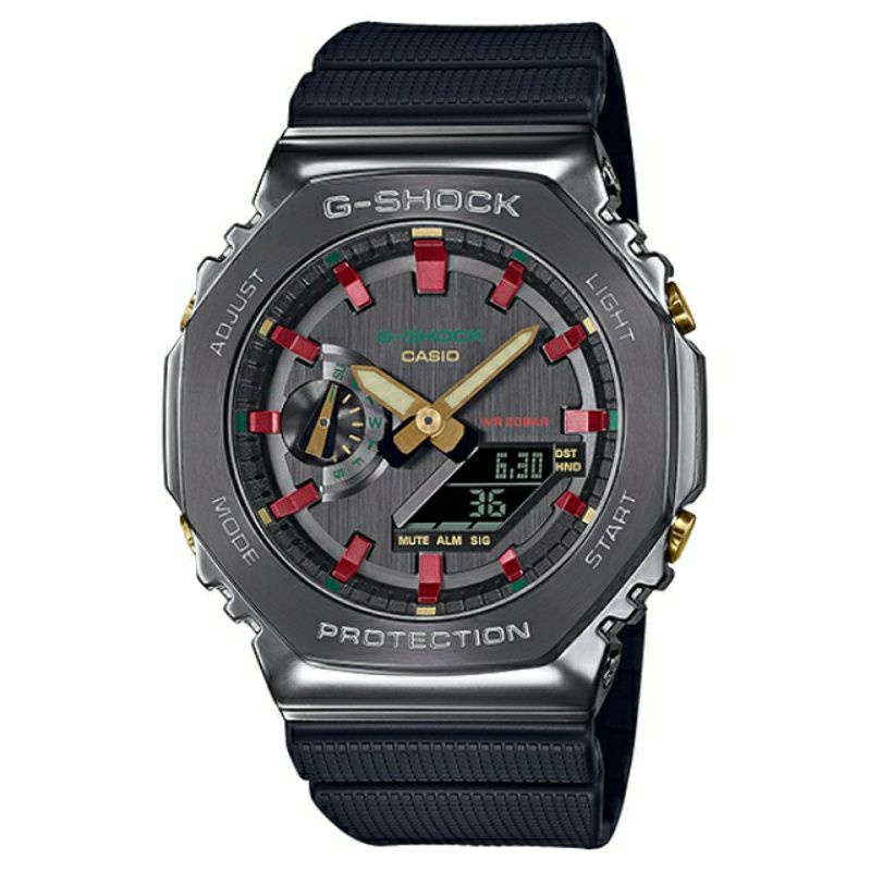 CASIO G-SHOCK GM-2100CH-1ADR / GSHOCK GM2100CH-1A ORIGINAL & GARANSI