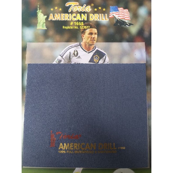 KAIN AMERICAN DRILL TORIA / BAHAN AMERICAN DRILL TORIA / KAIN COTTON DRILL / BAHAN KATUN DRILL / BAH