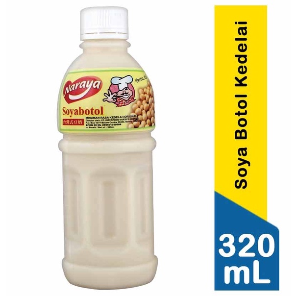 Naraya Soya Botol Kedelai 320mL - SUSU KEDELAI