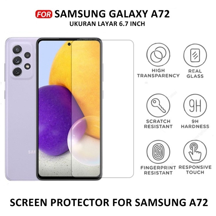 Tempered Glass Samsung A52s A01 A01 Core A2 Core A31 A32 4G 5G A51 A52 A71 A72 Temperglass Screenguard Antigores Kaca