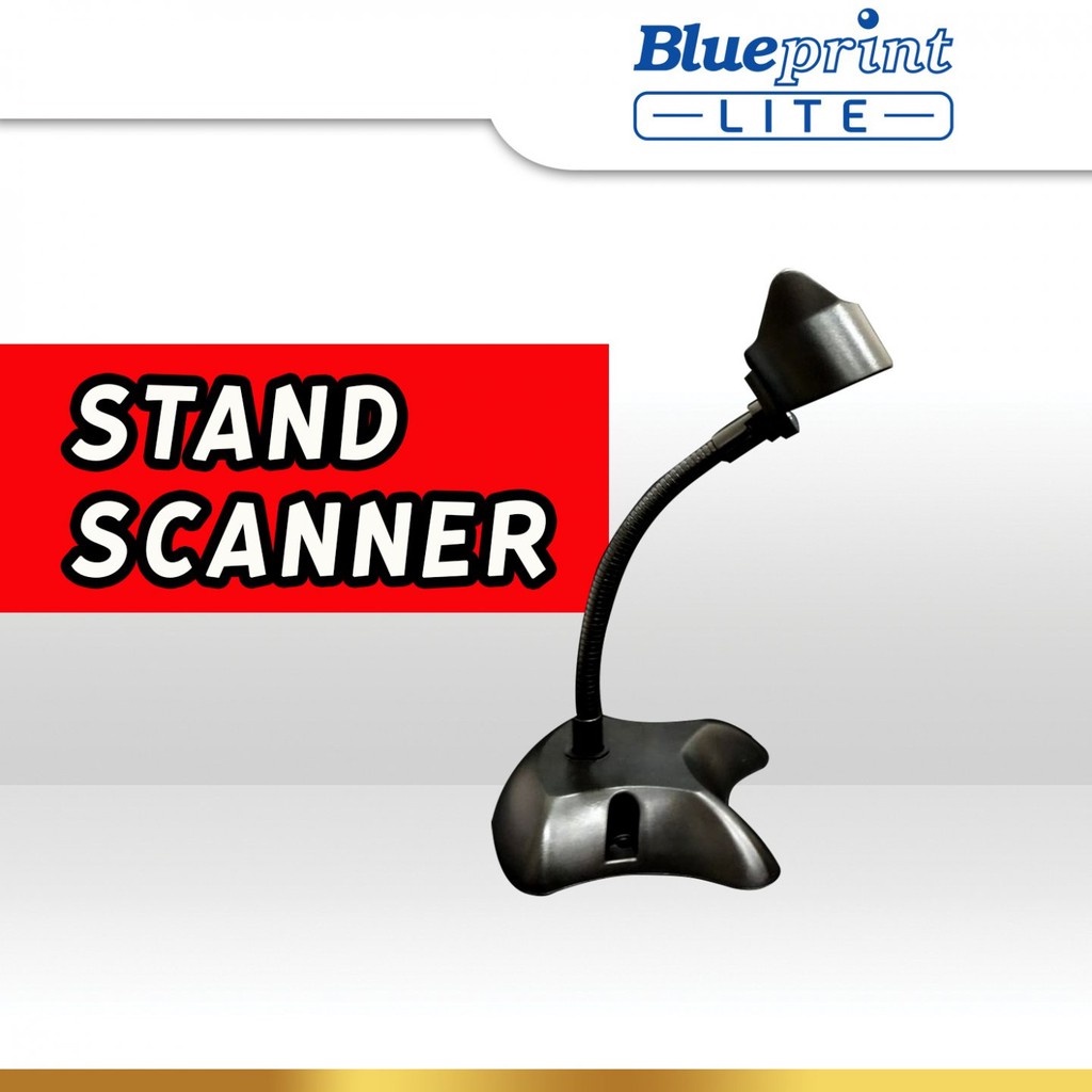 Stand Barcode Scanner Laser Infrared BLUEPRINT