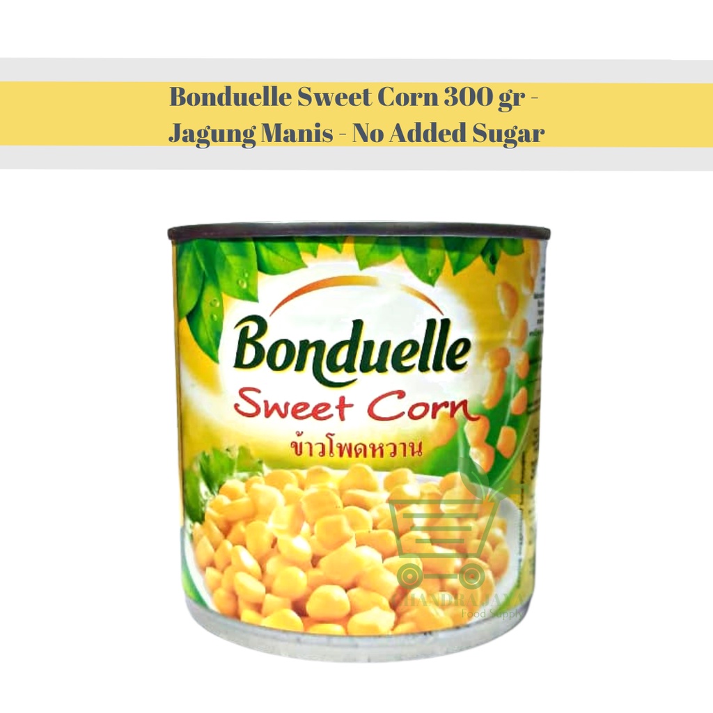 

Bonduelle Sweet Corn 300 gr - Jagung Manis - No Added Sugar