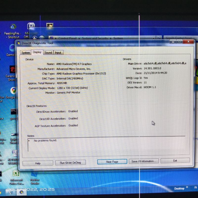 komputer 1 set bekas