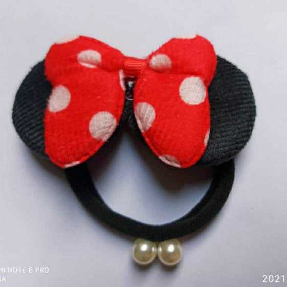 Hot item Versi Korea Dari Tali Rambut Lucu Mickey Pita Rambut Anak-anak Mode Kartun Tali Rambut