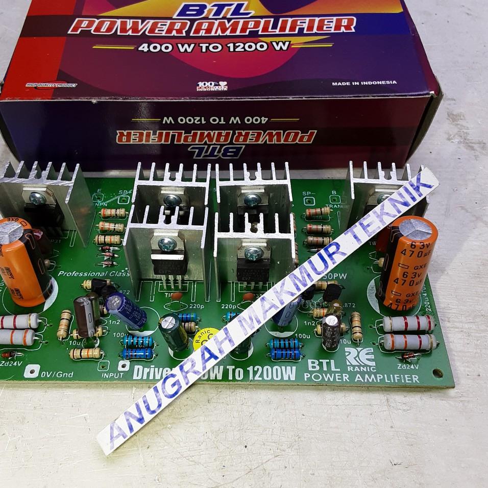 Lebih Populer Kit Driver Power Mono BTL Black 400watt Tipe317