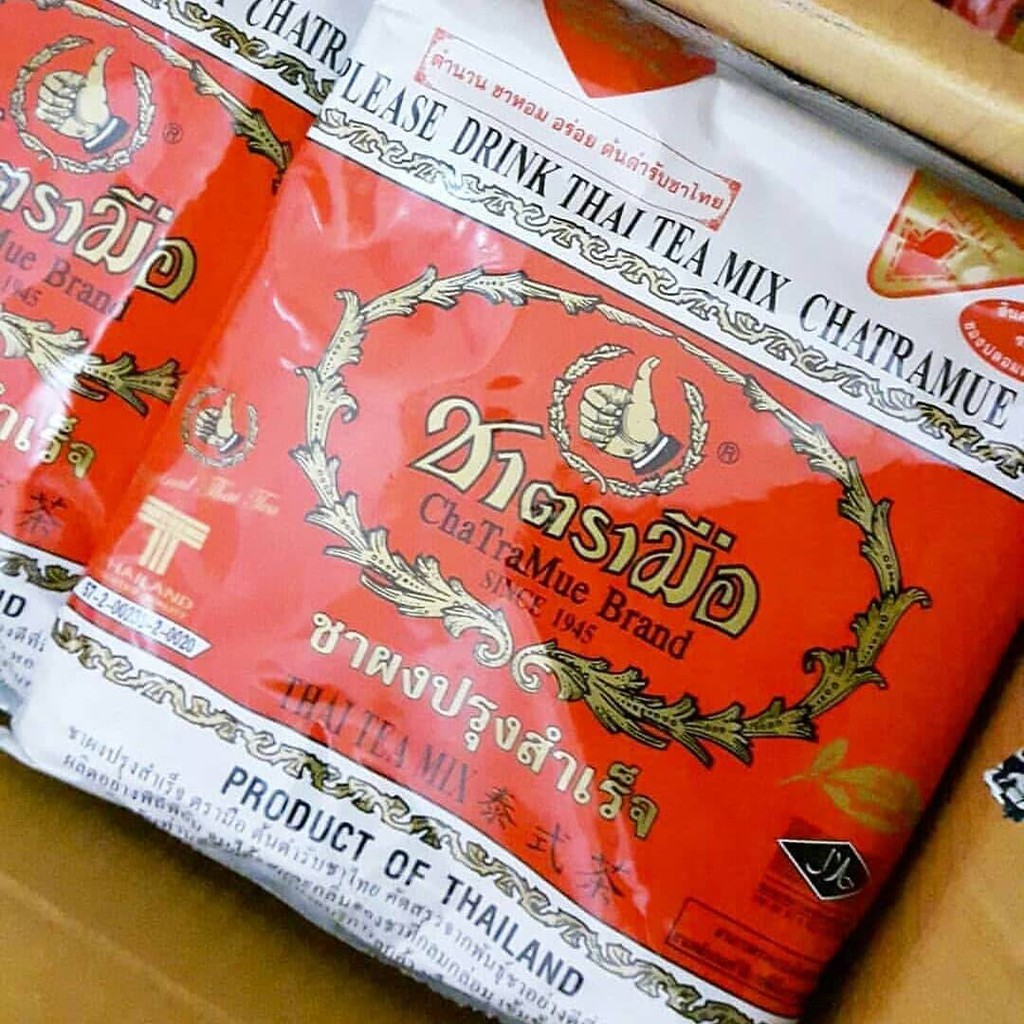 Thai Tea Mix Number One Chatramue Brand 400 gram HALAL + BPOM READY STOCK