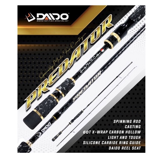 Joran Daido Predator Baitcasting ( Mancing Toman)