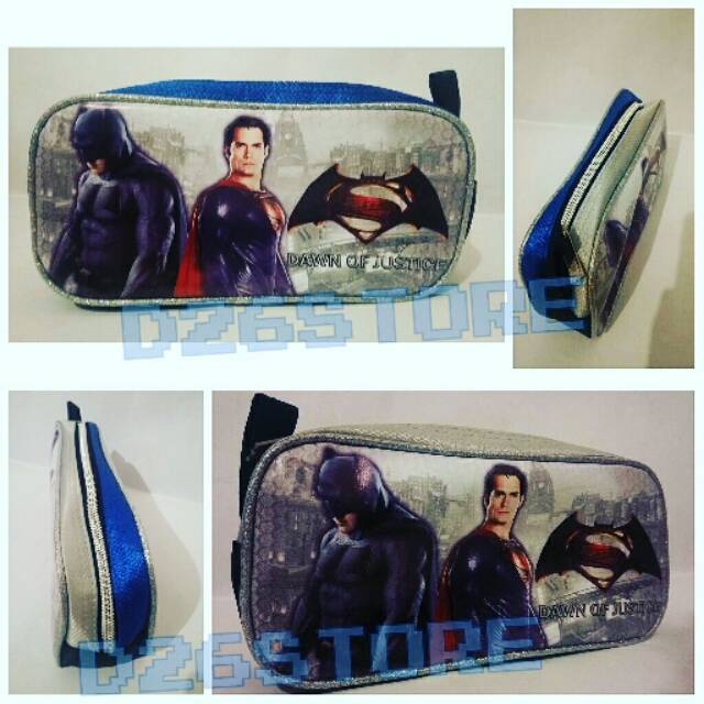 

Tempat Pensil / Pencil case motif Batman v Superman
