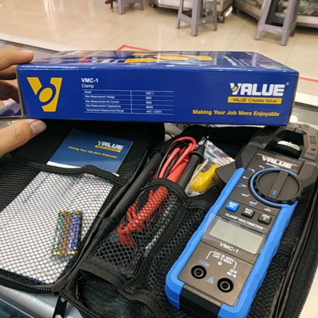 Tang ampere Value vmc 1 digital clamp meter