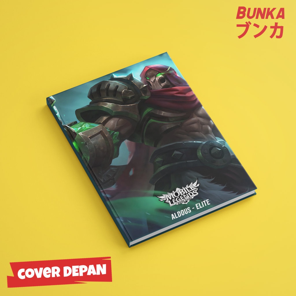 

Notebook Mobile legends Aldous Elite Hardocover A5 Buku tulis catatan Notes Agenda planner Jurnal