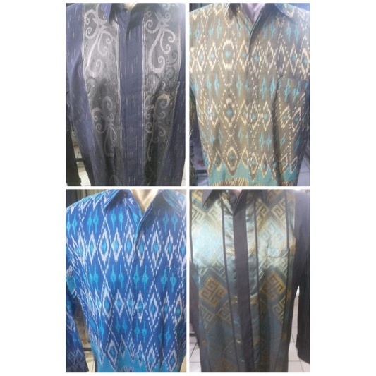 Batik Songket / Batik lapis ulos / Batik Pria Ulos Songket