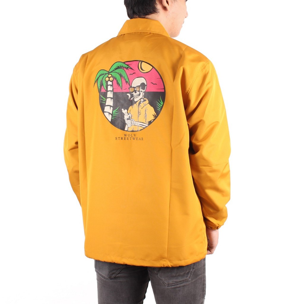 JAKET COACH ORIGINAL WOLV - JAKET COACH TENGKORAK