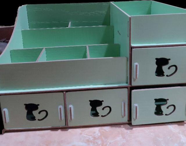 Rak Kosmetik Kitten Desktop Storage Kitten