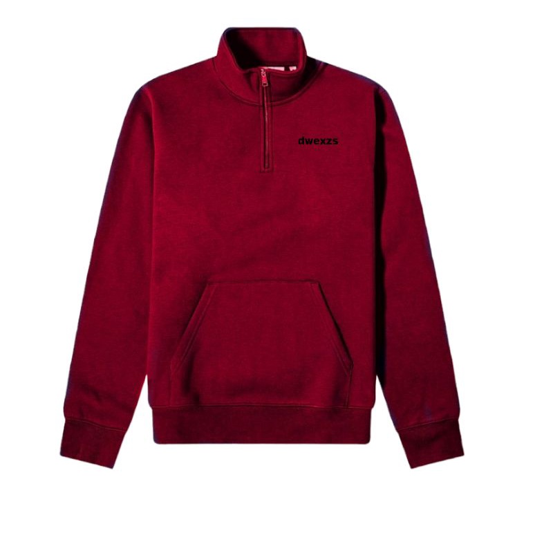 Sweater Half Zipper Pria Dwexzs