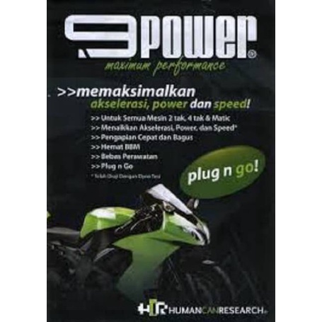 (NCS) 9 Power 9POWER Penghemat BBM Bahan Bakar Penambah Tenaga Sepeda Motor dan Mobil