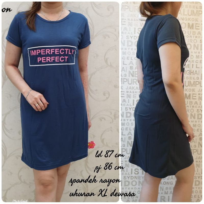 promo murah !!! perfect dress tunic XL dewasa