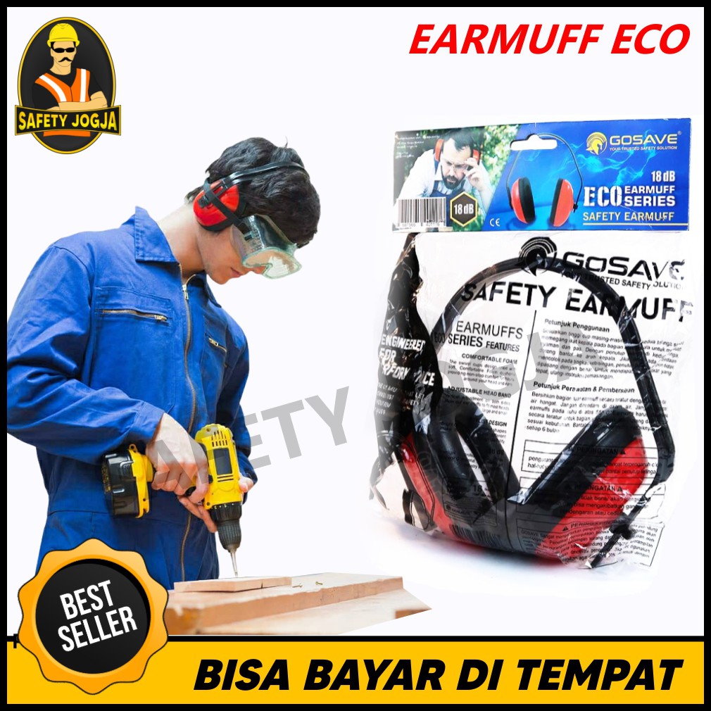 EARMUFF SAFETY PENUTUP TELINGA PEREDAM KEBISINGAN LEMBUT UNTUK BABY