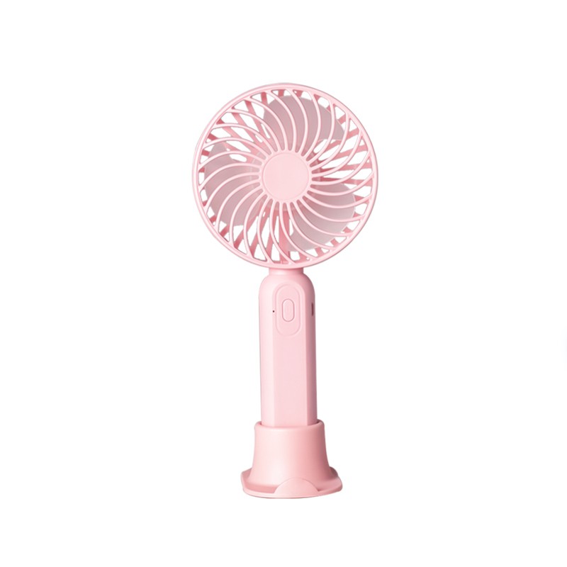 Kipas Angin meja / kipas angin Tangan / kipas angin mini / kipas angin genggam-Pink