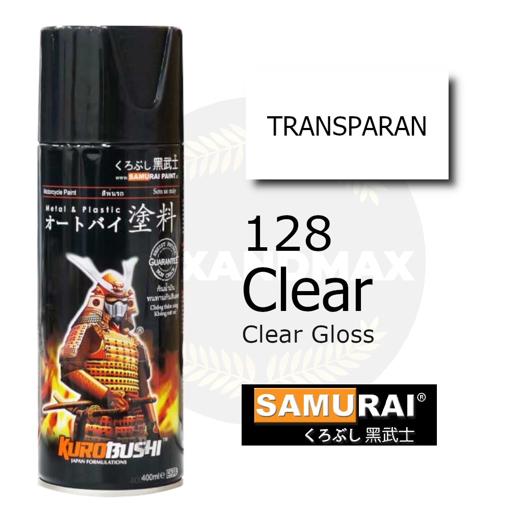 Samurai Paint Clear 128 Vernis 400 ml - Cat Semprot