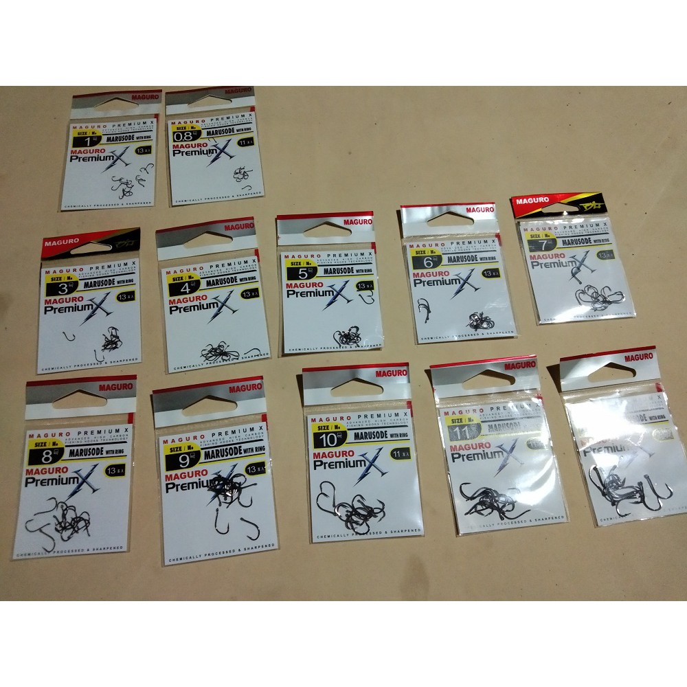 kail pancing no 1 - 12 maguro premium marusode