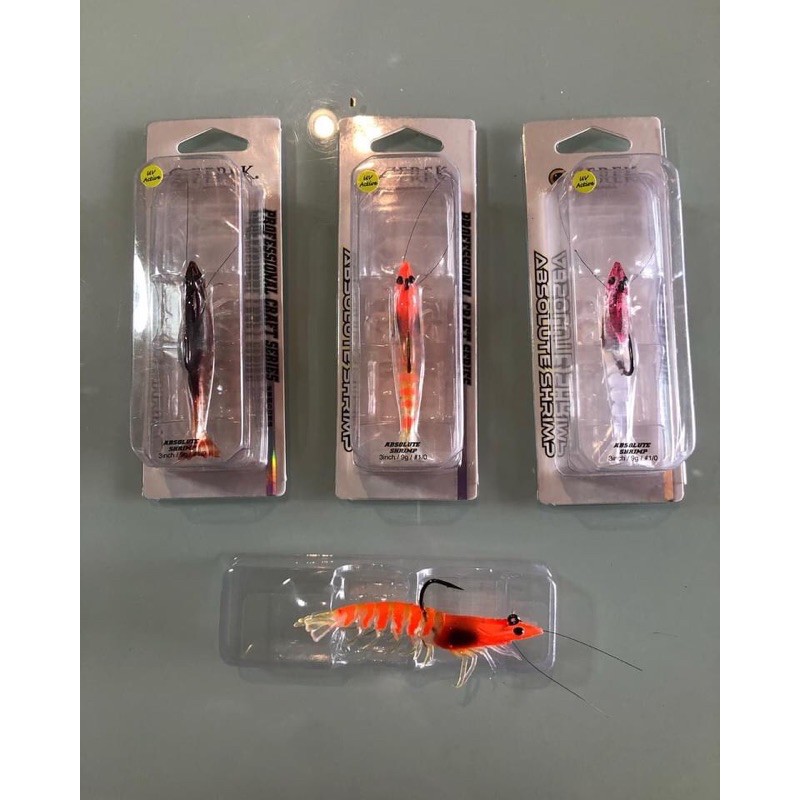 UMPAN UDANG ZEREK ABSOLUTE SHRMP 3inc 9gr
