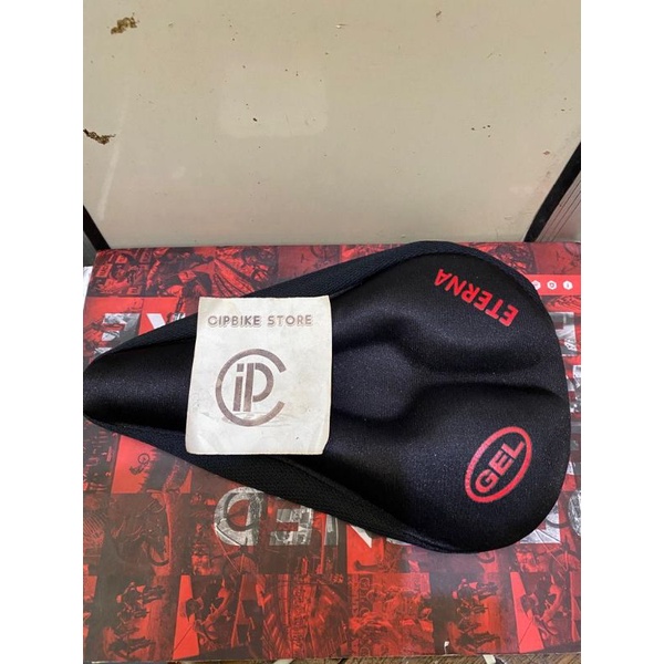 cover sadel gel sepeda MTB & BMX merek eterna asli gel