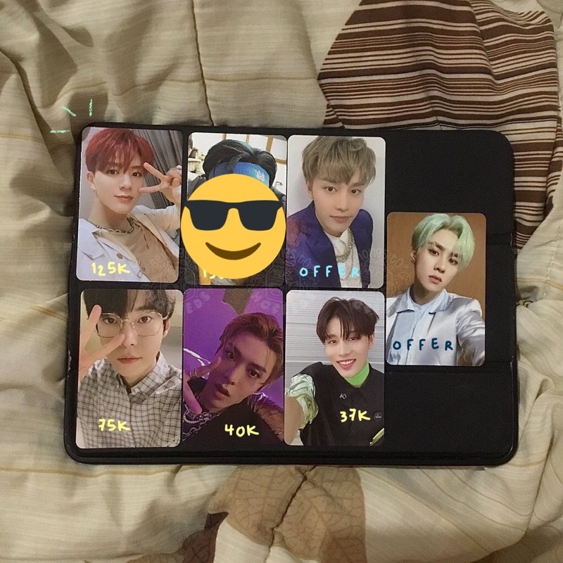 

(BACA DESKRIPSI) PC NCT Dream NCT 127 WAYV; PC Jeno Resonance, PC Doyoung Jewel Sticker, PC Yuta Jewel Sticker, PC Taeil Album Sticker