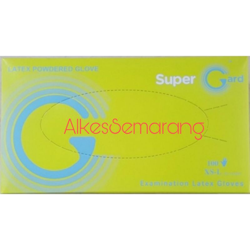 Sarung Tangan Latex SuperGard Ukuran S