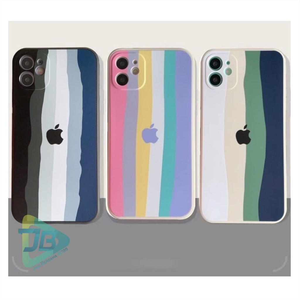 SOFTCASE MACARON PELINDUNG KAMERA CUSTOM RAINBOW OPPO VIVO SAMSUNG REALME XIAOMI IPHONE INFINIX FOR ALL TYPE JB5884