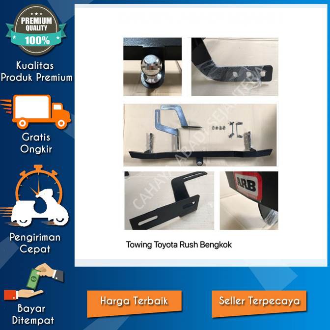DISKON TOWING BELAKANG ARB MOBIL RUSH & TERIOS 2007-2017 (MODEL BENGKOK) - BODYKIT