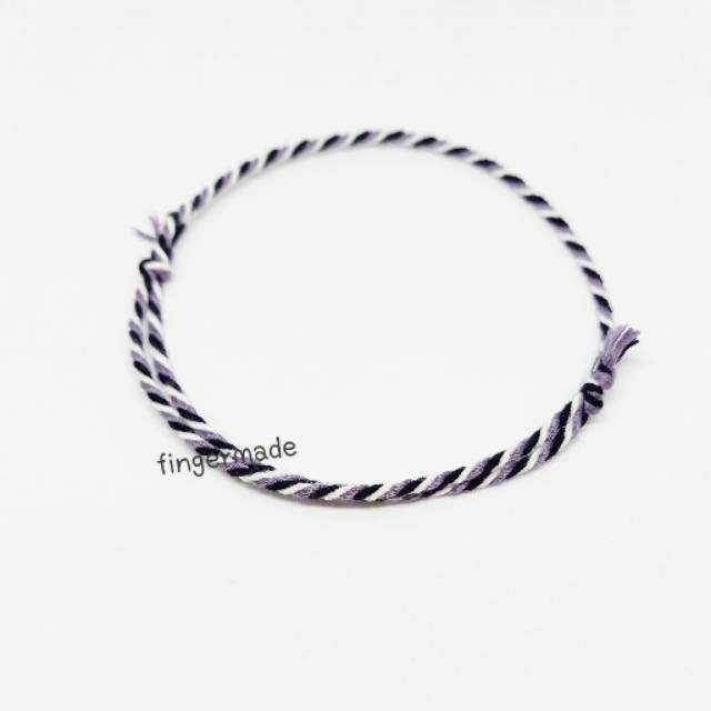 Gelang Kaki Twisted Benang Katun