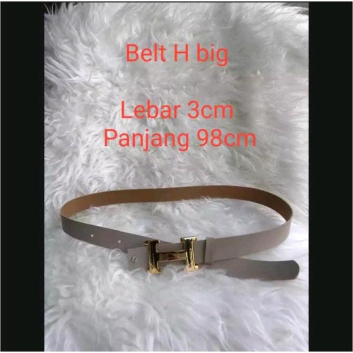 belt H big// ikat pinggang// aksesoris/gesper wanita