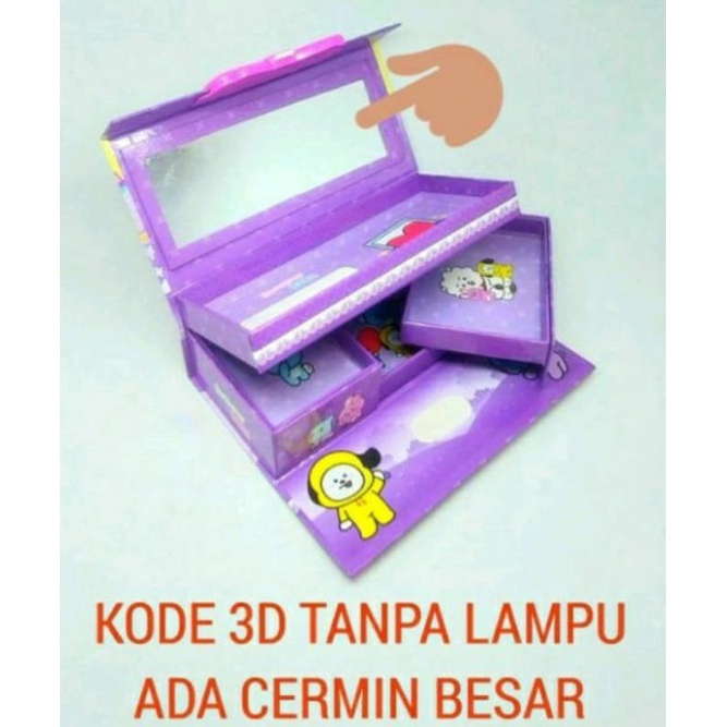 

Tempat Pensil Kotak Anak 3D - 3 Susun Karakter
