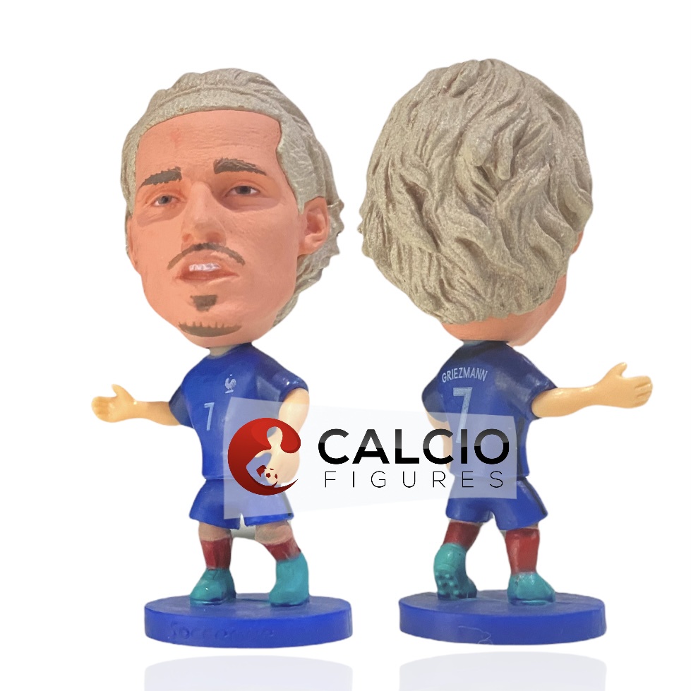 TIM NASIONAL TIMNAS PRANCIS / FRANCE - Soccerwe Kodoto Miniatur Pemain Action Figure Bola