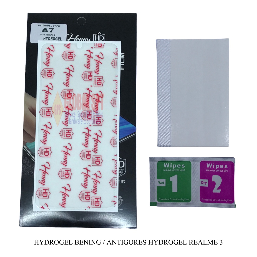 HYDROGEL BENING / ANTIGORES HYDROGEL REALME 3