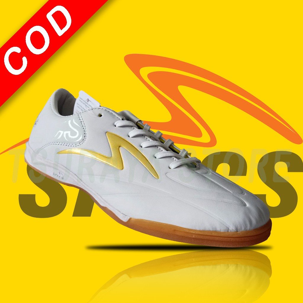 sepatu futsal putsal footsal SPECS ESTADIO ACCELERATOR PUTIH GUM futsal murah