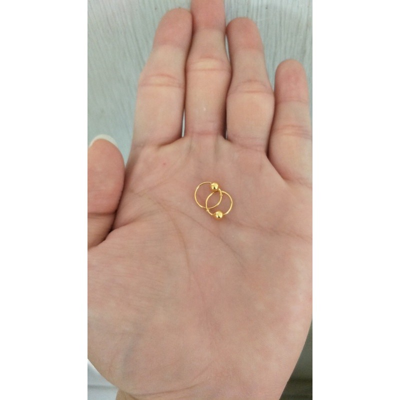 Anting Emas Baby 0,25gr