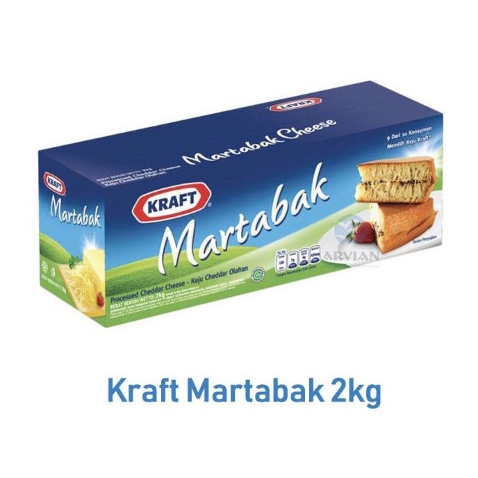 

BAYAR COD keju kraft martabak 2kg