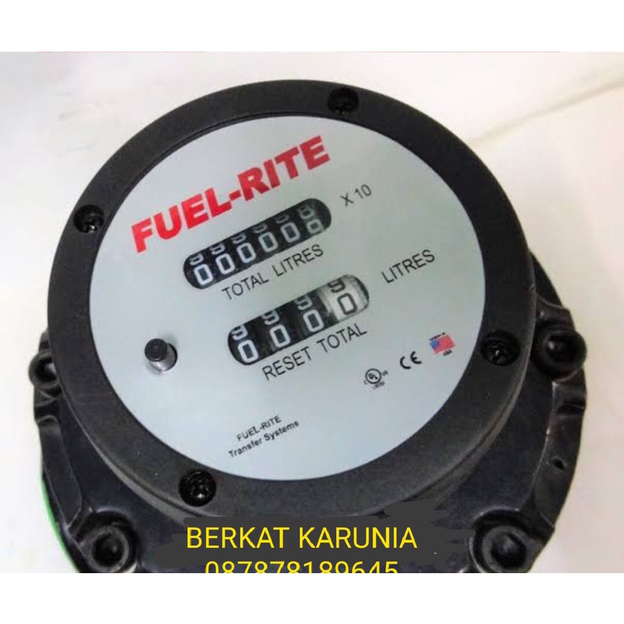 Flowmeter oval gear FUEL-RITE (FU-AOM-25)1inch 20-200Ltr/mnt