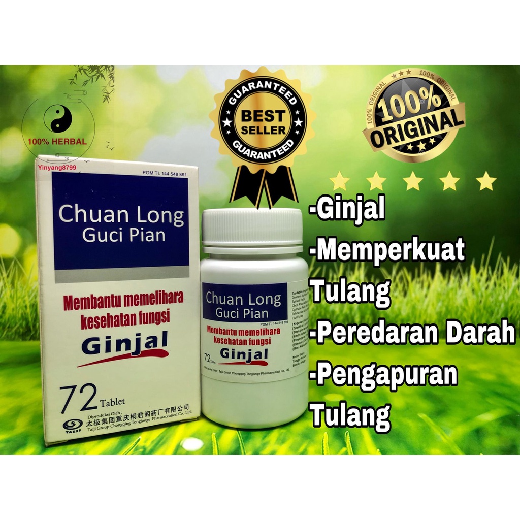 

Chuan Long Guci Pian - Obat Pengapuran Tulang / Nyeri Sendi