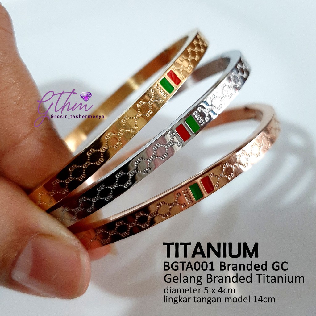 Gelang Anak Titanium unicorn Kuda Poni Anti Karat Perhiasan import BGTA001 GTHM