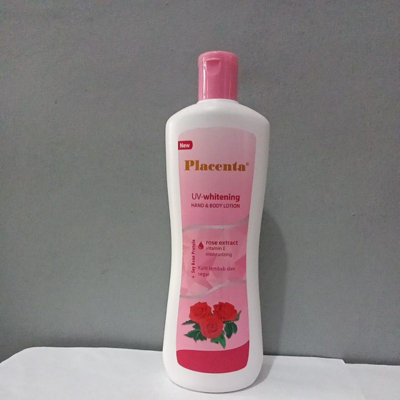 BODY LOTION PLACENTA HANDBODY UV WHITENING PERAWATAN TUBUH KOSMETIK